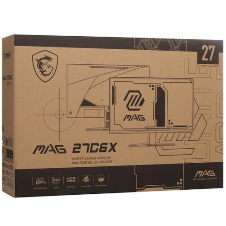 27" Монитор MSI MAG 27C6X черный