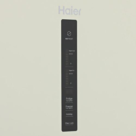 Холодильник с морозильником   Haier CEF535ACG бежевый