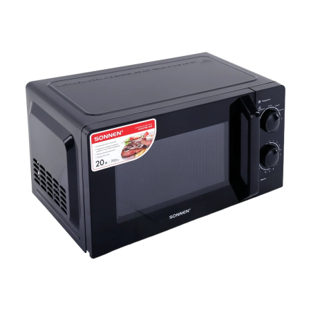 Микроволновая печь SONNEN MW2070BL-6MB черная
