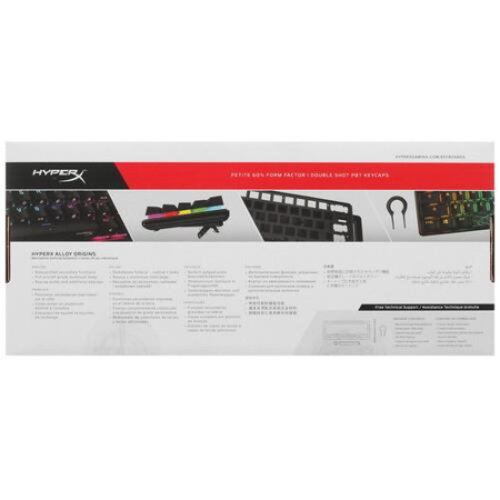 Клавиатура  проводная HyperX Alloy Origins 60