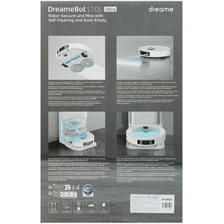 Робот-пылесос Dreame L10s Ultra белый