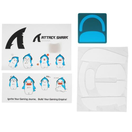 Мышь беспроводная/проводная Attack Shark X8Pro  белый