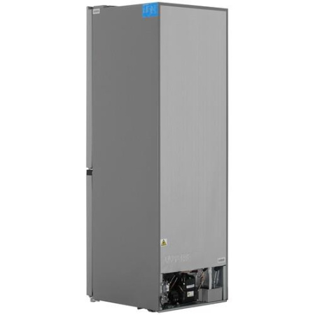 Холодильник с морозильником   Midea MDRB471MGF46O серебристый
