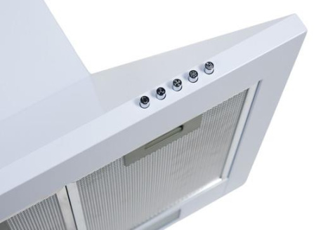 Вытяжка каминная Oasis KB-50W белый