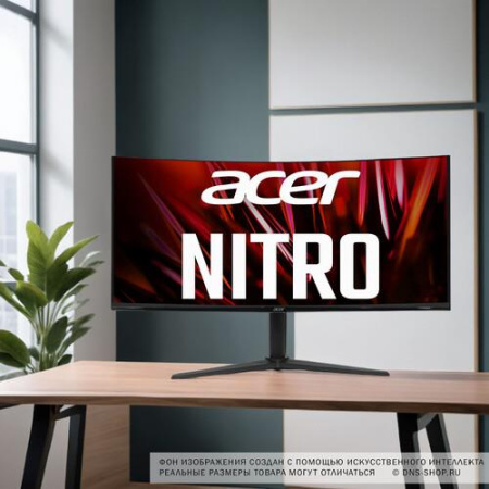 34" Монитор Acer Nitro XZ340CUHbiiphx черный