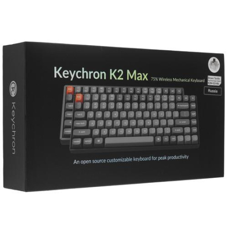Клавиатура  проводная + беспроводная Keychron K2 Max