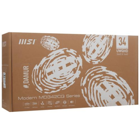 34" Монитор MSI Modern MD342CQPW белый