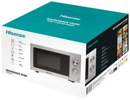 Микроволновая печь Hisense H20MOXP1 серебристый