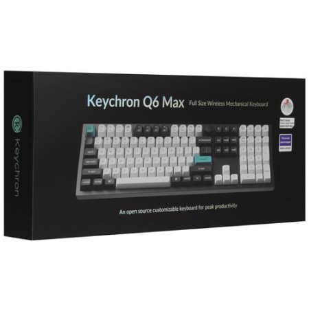 Клавиатура  проводная + беспроводная Keychron Q6 Max