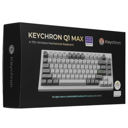Клавиатура  проводная + беспроводная Keychron Q1 Max