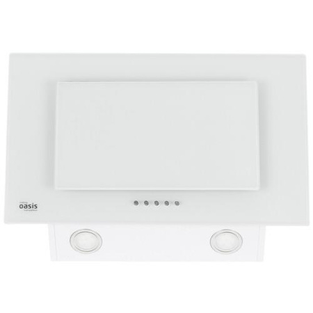 Вытяжка наклонная Oasis ND-60W белый/белый