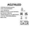 27" Монитор AOC AG276UZD черный