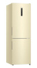 Холодильник с морозильником   Haier CEF536CCG бежевый