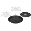 Микроволновая печь Samsung MC35R8088LN/BW голубой