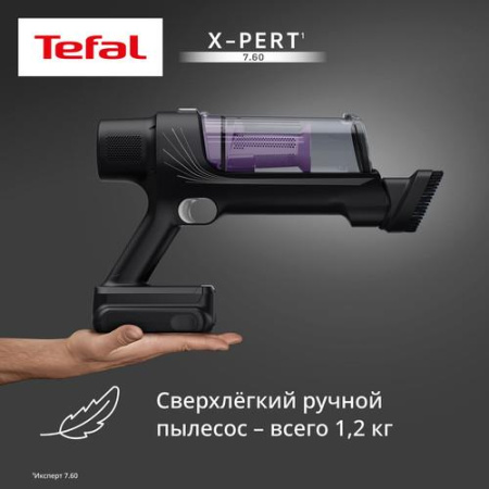 Вертикальный пылесос  Tefal TY6А31WO  фиолетовый