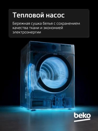 Сушильная машина Beko B3T47239 белый