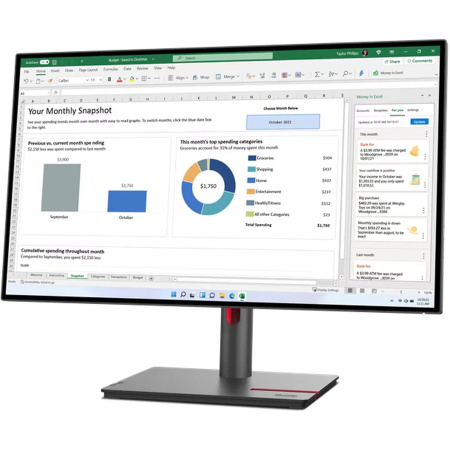 Монитор Lenovo P27h-30 (63A1GAR1CB)