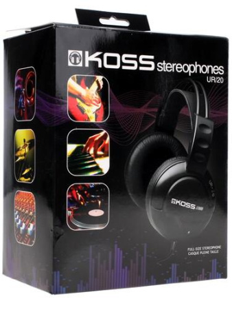 Проводные наушники KOSS UR20  черный 2015