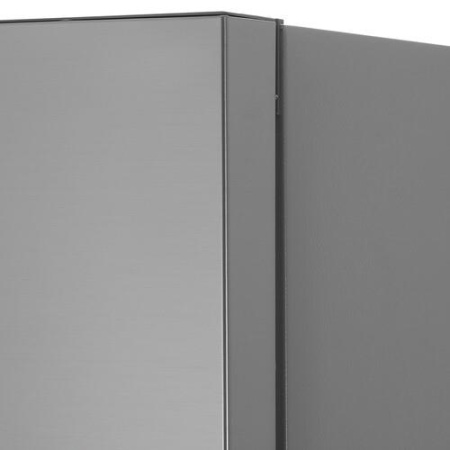Холодильник с морозильником   Haier C2F636CFRGU1 серебристый