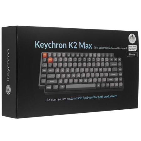 Клавиатура  проводная + беспроводная Keychron K2 Max
