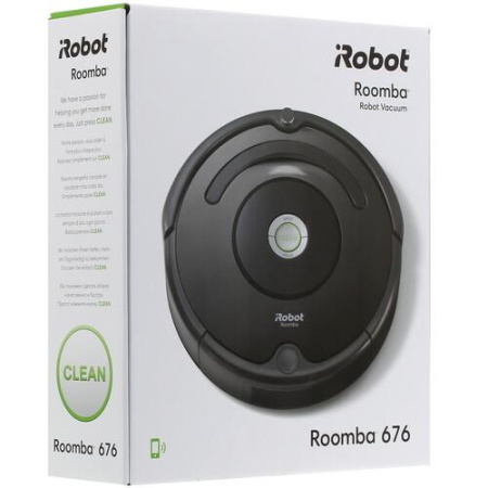 Робот-пылесос iRobot Roomba 676 черный