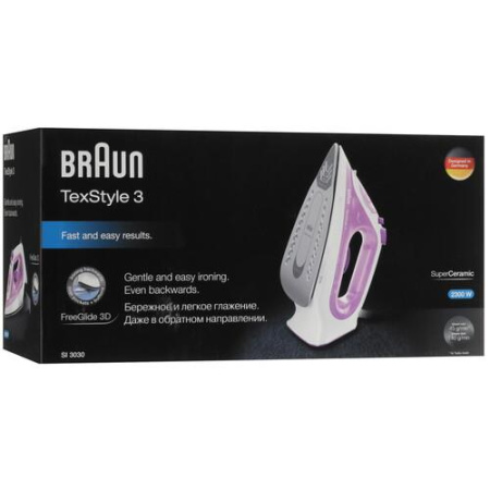 Утюг Braun TexStyle 3 SI3030PU розовый