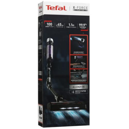 Вертикальный пылесос  Tefal TY2038WO  черный