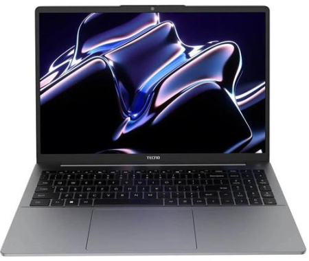 16" Ноутбук Tecno Megabook K16SDA серый