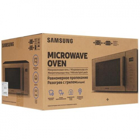 Микроволновая печь Samsung MG23T5018AC/BW серый