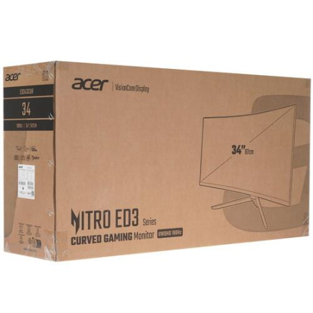 34" Монитор Acer Nitro ED343CURV3bmiippx черный