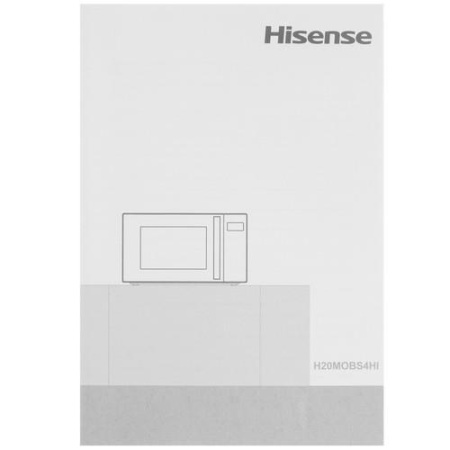 Микроволновая печь Hisense H20MOBS4HI черный