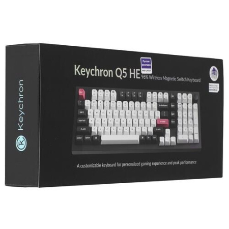 Клавиатура  проводная + беспроводная Keychron Q5 HE