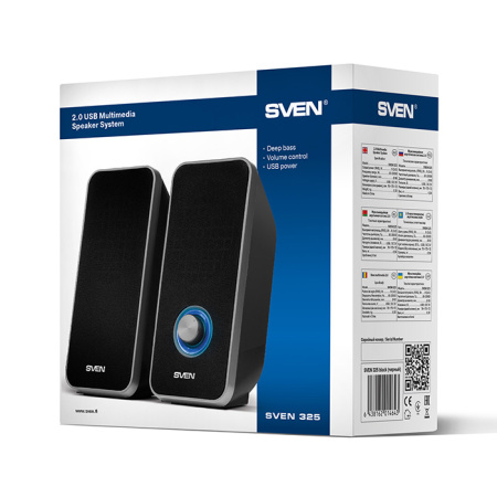Колонки Sven 325 2.0 черный