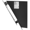 Вытяжка наклонная Haier HVX-W672GBX черный/серебристый