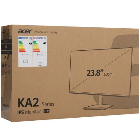 23.8" Монитор Acer KA242YGbi черный