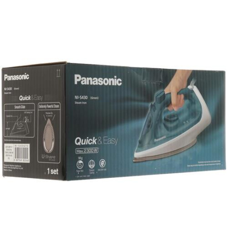 Утюг Panasonic NI-S430GTV голубой
