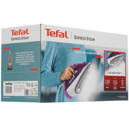 Утюг Tefal Express Steam FV2836E0 фиолетовый