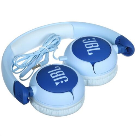 Проводные наушники JBL JR320  голубой 2024