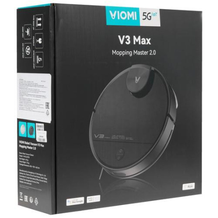 Робот-пылесос Viomi V3 Max черный