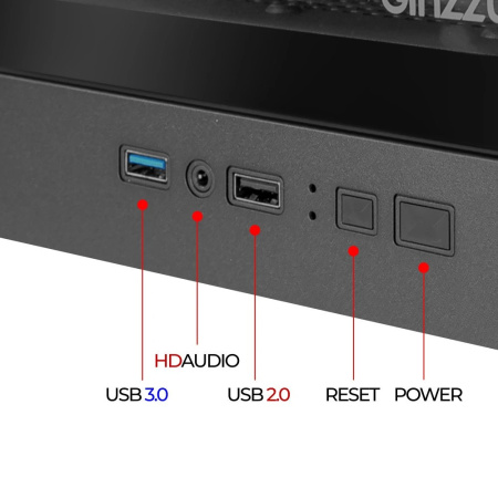 Корпус Ginzzu CL401