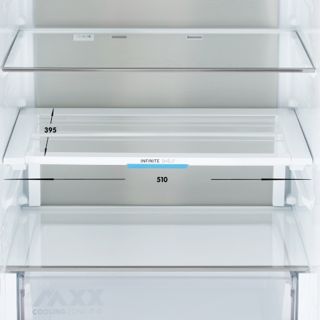 Холодильник с морозильником Midea MDRB519MGE01ID белый