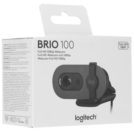 Веб-камера Logitech BRIO 100