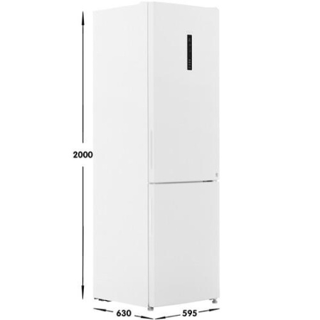 Холодильник с морозильником   Haier CEF537AWG белый