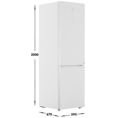 Холодильник с морозильником   Haier C4F640CGWGU1 белый