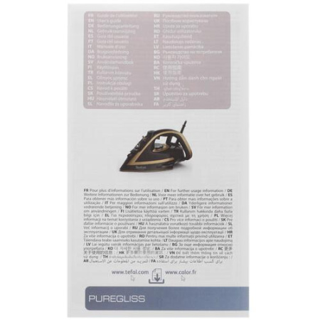 Утюг Tefal Puregliss FV8066E0 черный