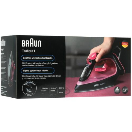Утюг Braun TexStyle 1 SI1070PU черный