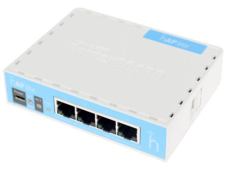 Wi-Fi роутер MikroTik hAP lite