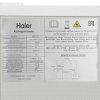Холодильник компактный   Haier MSR115L белый