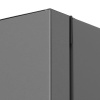 Холодильник с морозильником   Haier C4F640CXU1 серебристый