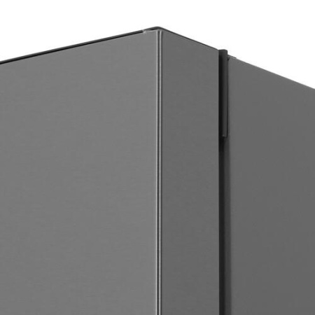 Холодильник с морозильником   Haier C4F640CXU1 серебристый